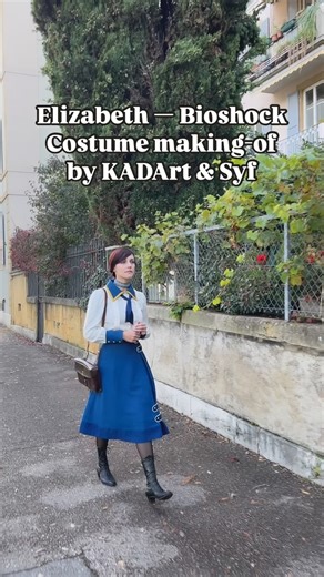 Syf Costumes on Instagram: "[Bioshock Infinite | Elizabeth Comstock | Cosplay] - Elizabeth Comstock Costume made by : @tastenotwaste & @kadart_costumes [@mikmak_productions] - worn by : @tastenotwaste Having already presented quite the insight into the whole Elizabeth ensemble in several dedicated posts – explaining our overall approach to it; here are some snippets of us actually working on it. Some of the more intricate techniques shown here involve : - Inlays with edge-tape for a natural but 
