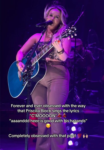 ✨COMPLETELY OBSESSED with this part✨ @priscillablock @Priscilla & Kara @Block Party Band #priscillablock #priscillablockconcert #thingsyoudidntseetour #blockparty #fyp