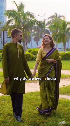 Life in India with Guru and Lila on Instagram: "People often ask us why we live in India. The answer is food, people, nature, temples, chai, festivals, and spirituality. It’s also instant delivery, bike rides, animals, mountains, ancient places, and daily surprises. India isn’t just a country to us, it’s a feeling called home. #bharat #indianlife #indianlifestyleblogger"