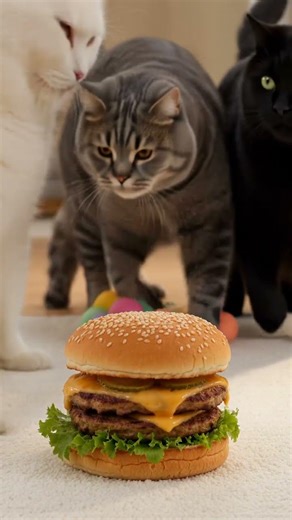 Fat Cat Race: Battle for the Big Mac! 🍔