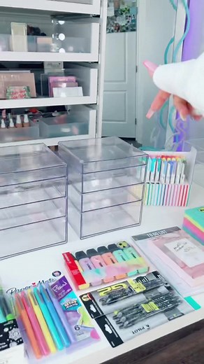 so organized 😭👏 Next step restocking the mini fridge 🤌✨ #diy #cleantok #aesthetic #organization #thatgirl #deskorganization #restock #cleaning