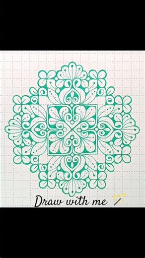 Easy mandala art for beginners 🪄 #stepbystep #meditativemandalaart