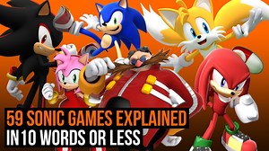 59 Sonic games, explained in 10 words or less