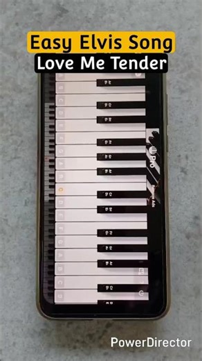 Easy Elvis Song ♥️ Love Me Tender 🎹 #easypiano #easypianotutorial #elvissongs #elvispresleysongs