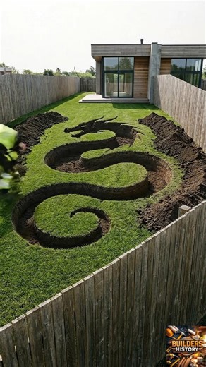 I Built a Dragon-Shaped Pool in My Backyard… (Insane Result) 🐉