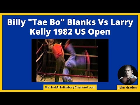 Billy "Tae Bo" Blanks Vs Larry Kelly 1982 US Open