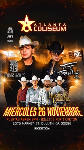 5.2K views · 1.3K reactions | Panter Belico llega a Atlanta Coliseum este 26 de Noviembre! Compra tus boletos hoy!  | Atlanta Truck Invasion | Facebook