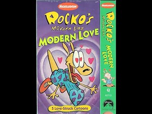 Nickelodeon Rocko's Modern Life VHS - Modern Love - Opening & Credits - 1998