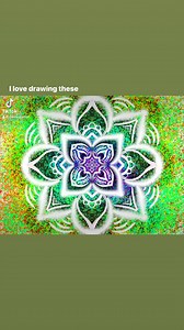Trippy mandala design by yours truly. Divine Starfire is my art page on fb, ig & tiktok 💕👽 | Starfire Rayne