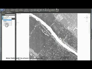 Autodesk AutoCAD Civil3D 2018 - ground surface from lidardata