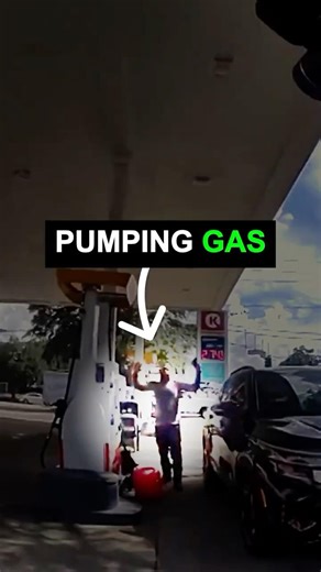 Officer Mistakes Gas Pump For Pistol