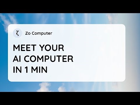 Meet Zo, your AI Computer