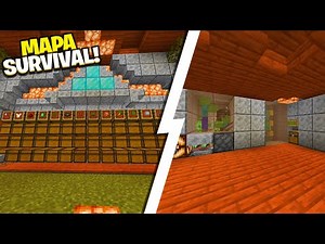 DOWNLOAD DO MEU MAPA SURVIVAL COM FARMS AUTOMÁTICAS, CONSTRUÇÕES E ITENS OP ‹ MOSTRANDO MAPAS ›