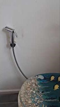 How to install a PRESSURE SPRAY or BIDET in old toilet (see Description) #bidet #pressurewashing