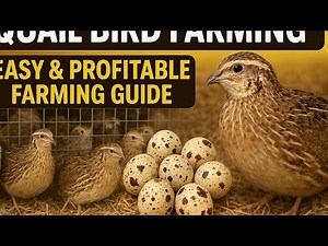 Quail Bird Farming | Easy & Profitable Small Bird Farming Guide