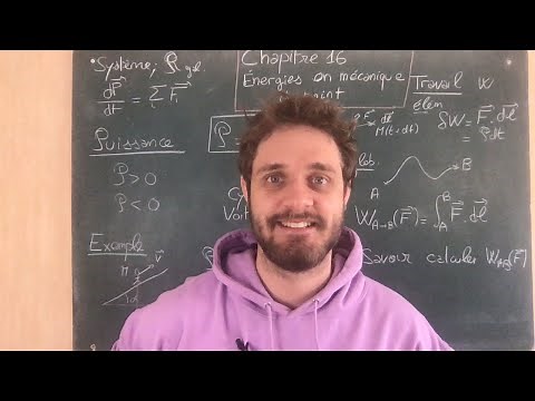 MPSI Chapter 16-1: Energies in point mechanics