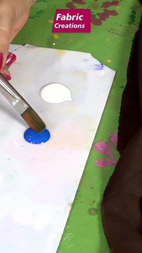 1M views · 10K reactions | One stroke fabric painting | Fabric Creations | Facebook