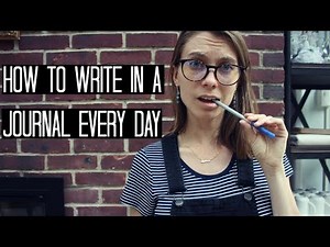 How to Journal Every Day (+journaling pep talk!)