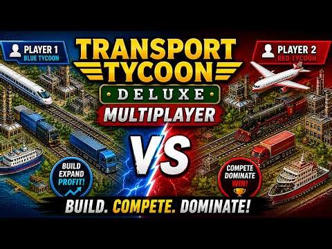 Multiplayer in Transport Tycoon Deluxe Game Is INSANE… (Still Better Than Modern Games?) 1995 Game
