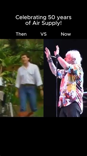 1.7M views · 105K reactions | Making Love Out of Nothing At All THEN vs NOW! No matter the decade, it still resonates the same ❤️ Have you stuck with us all 50 years?  | Air Supply Music | Facebook