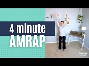 4-Minute AMRAP Movement Break for Office Workers
