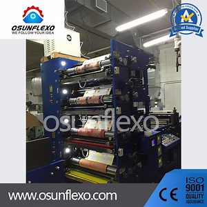 [Hot Item] Food Paper Hamburger Wrap Paper Flexo Graphic Printing Machine