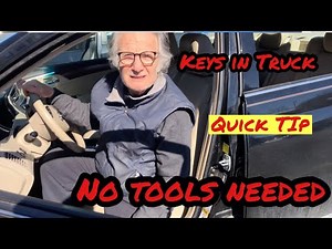 TOYOTA AVALON – How to open trunk with keys locked in