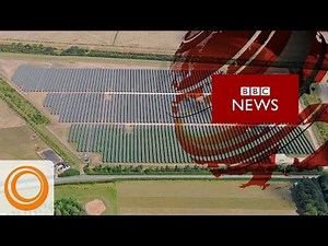 BBC new solar farm built at Hawton in six weeks