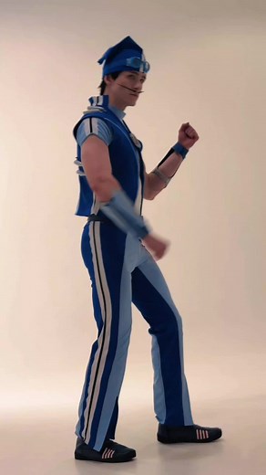 Sportacus cosplay costume for festival