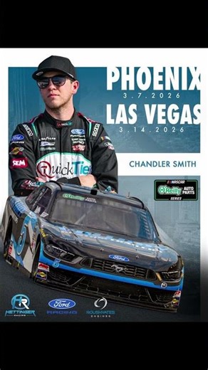 Chandler Smith running 2 races for Hettinger racing (NASCAR news)