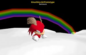 Knuckles 64 Prototype Mod for Super Mario 64 | SM64 Mods