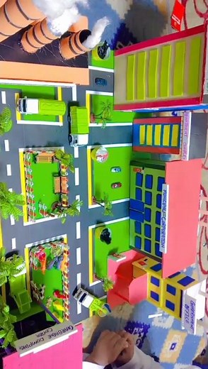 Waste management project model #education