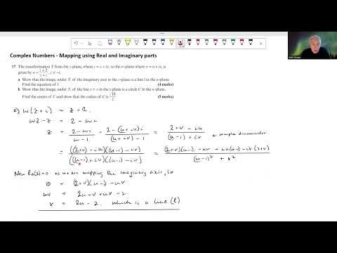Complex Numbers Mapping using Real and Imaginary parts