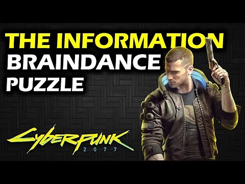 The Information: Braindance Puzzle at Yorinobu's Apartment | Cyberpunk 2077 walkthrough