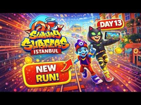 Subway Surfers 🎮 Istanbul ⚡ Day 13 Extreme Run Challenge | GameVerse
