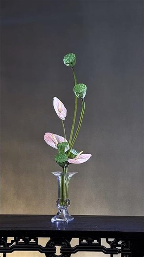 Beautiful lotus flower arrangement asmr #asmr