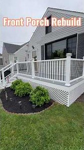 Front Porch Rebuild #diy #constructionchannel #frontporch #rebuild #howto #stepbystep #construction