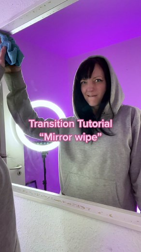 Transition tutorial for the “Wipe it down” mirror transition I used in this 👉🏻@Jinx🖤Transitions This is the easiets way to create this transition effect smooth‼️ The angle of your camera is the most important thing in this 🫶🏻 You can find the sound🎶 and original video of this transition here @Kira Kosarin ✅ I also have a tutorial on how to do this transition without using capcut! It will be posted this week✅ Save this video for later so you can follow it step by step when you edit❤️ If you