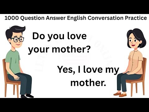 1000 Question Answer | English Conversation Practice | English Speaking Practice For Beginners