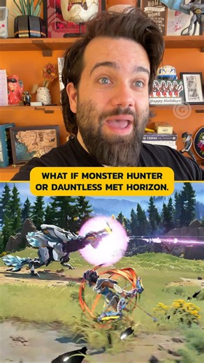 What if Horizon Zero Dawn crossed over with Monster Hunter and Dauntless? You'd get Hunters Gathering. | GameSpot