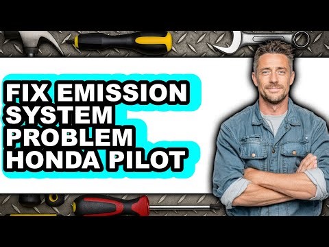 How to Fix Emission System Problem Honda Pilot (Only Way)