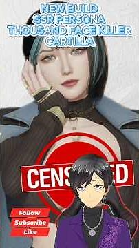 Rise of Eros Build New SSR Persona Cartilla - Thousand Face Killer‼️#f2p #games #riseoferos