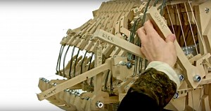 This Machine Makes Music With Marbles