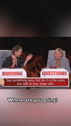 1.8M views · 15K reactions | Sarah Paulson hilariously answers my #BurningQuestions 藍 | Ellen DeGeneres | Facebook
