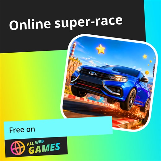Online super-race: Play Online For Free On AllWebGames