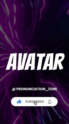 How to Pronounce AVATAR Correctly | English Pronunciation Guide #facts