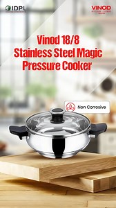Vinod Magic Pressure Cooker सँग अब ग्यासमै Energy बचत! अब जे पकाएपनि flavor and nutrients guaranteed! Click to buy: https://vinodcookware.com/pages/nepal #StainlessSteel #GasFriendly #StainlessSteelCookware #VinodIntelligentCookware #MakeMagicHappen #ScienceOfCooking #VinodCookware #IDPLNepal #Vinod | Vinod Cookware - Nepal