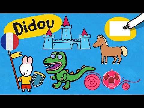 Didou 🎨 Dessine-moi une histoire de chevalier ! | Dessin animé ludique ! Plus ici ⬇⬇⬇