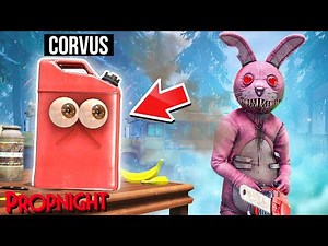 ¡ESCONDIENDOME DEL MANIACO CONEJO Mr HOPP'S ! - PROPNIGHT (Prop Hunt)