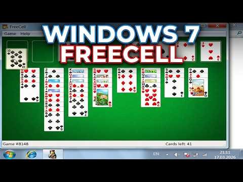 Freecell [Windows 7 Longplay] (2009) Microsoft {HP ProBook 470 G2 VGA OSSC}